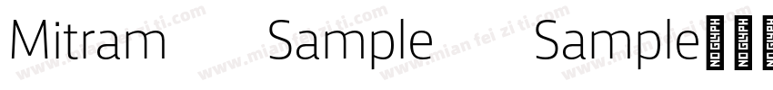 Mitram   Sample   Sample字体转换